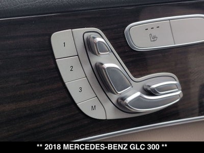 2018 Mercedes-Benz GLC GLC 300 4MATIC®