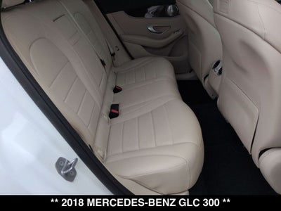 2018 Mercedes-Benz GLC GLC 300 4MATIC®