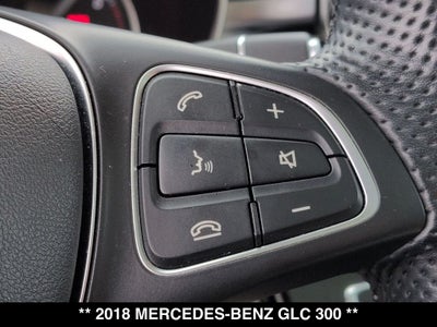 2018 Mercedes-Benz GLC GLC 300 4MATIC®