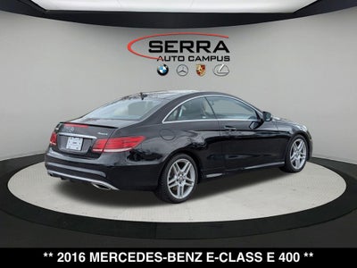 2016 Mercedes-Benz E-Class E 400 4MATIC®