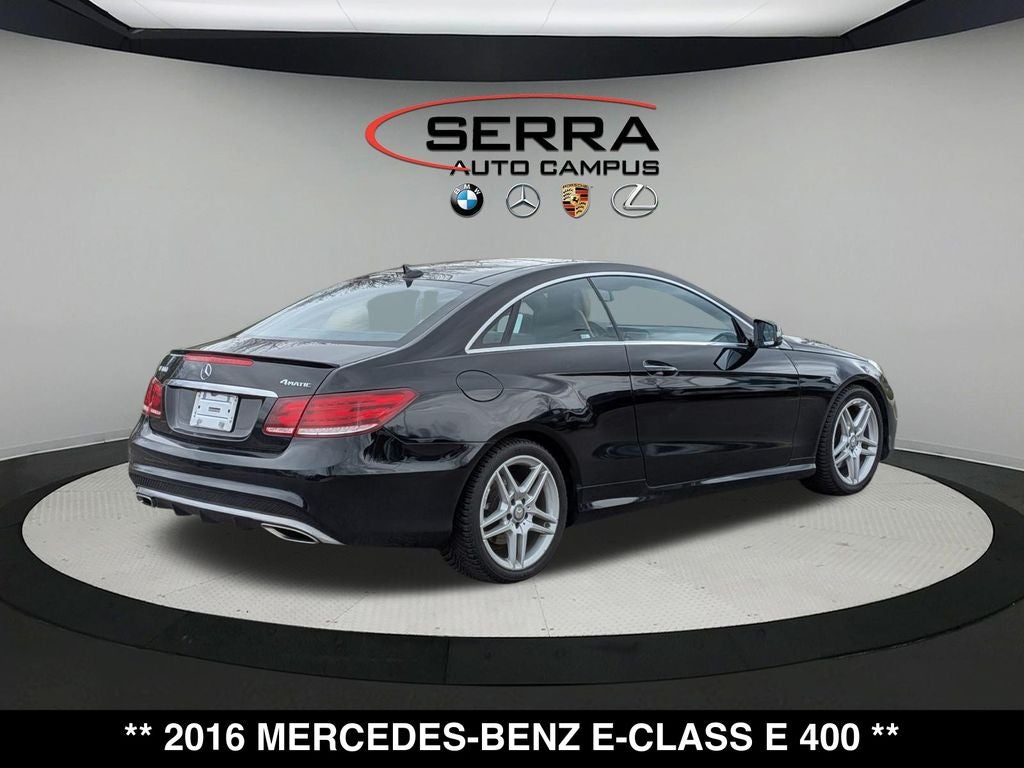 2016 Mercedes-Benz E-Class E 400 4MATIC®
