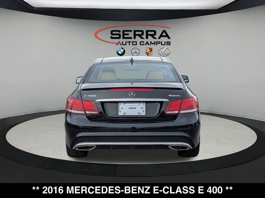 2016 Mercedes-Benz E-Class E 400 4MATIC®