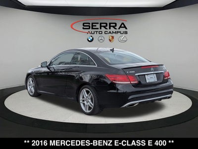 2016 Mercedes-Benz E-Class E 400 4MATIC®
