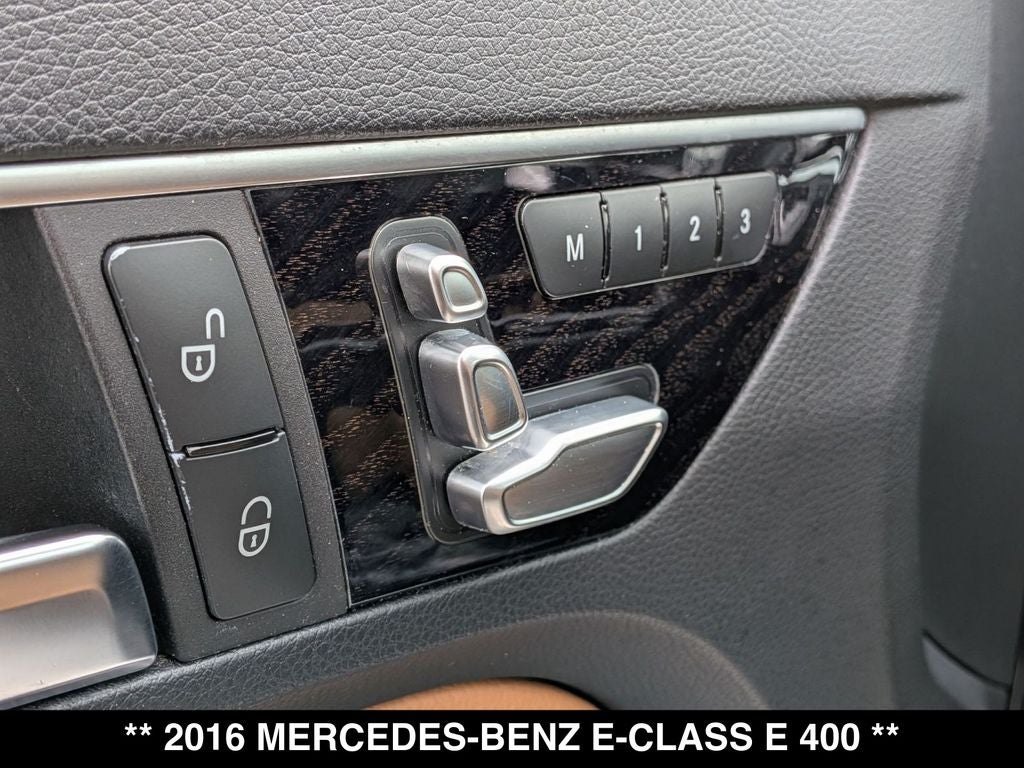 2016 Mercedes-Benz E-Class E 400 4MATIC®