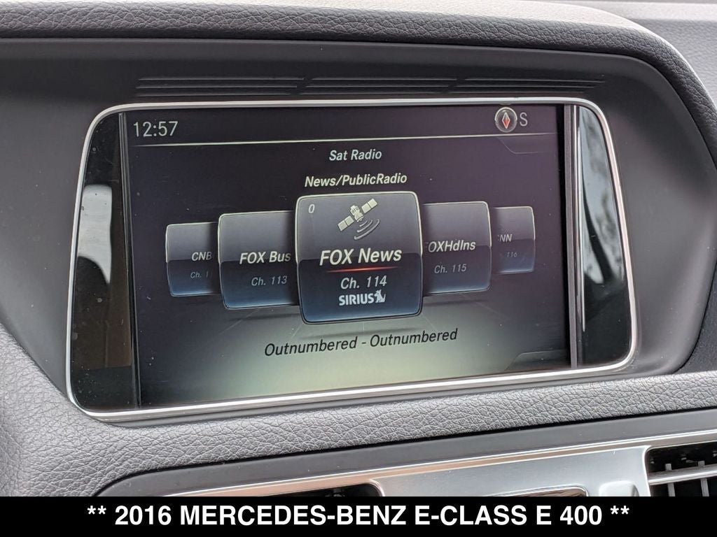 2016 Mercedes-Benz E-Class E 400 4MATIC®