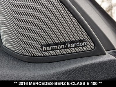 2016 Mercedes-Benz E-Class E 400 4MATIC®