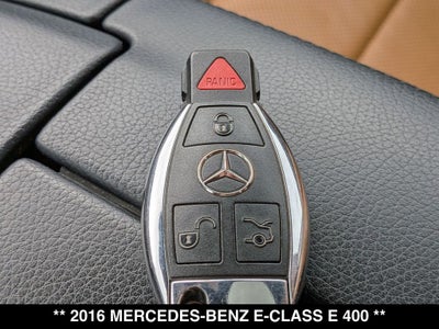 2016 Mercedes-Benz E-Class E 400 4MATIC®