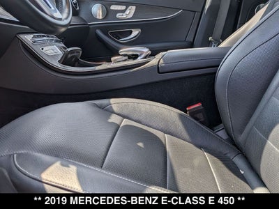 2019 Mercedes-Benz E-Class E 450 4MATIC®