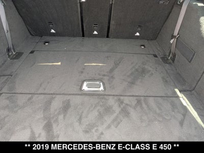2019 Mercedes-Benz E-Class E 450 4MATIC®
