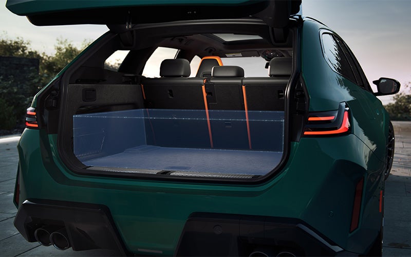 The BMW M5 Touring’s cargo space. | BMW of Okemos in Okemos MI