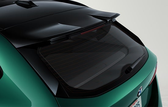 The BMW M5 Touring’s black spoiler. | BMW of Okemos in Okemos MI