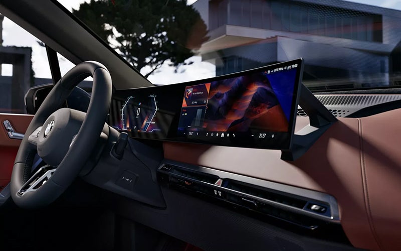 The BMW iX Curved Display. | BMW of Okemos in Okemos MI