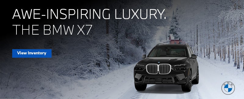 BMW X7 Inventory 